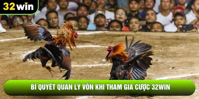 Bí quyết quản lý vốn khi tham gia cược 32WIN
