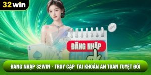 Đăng Nhập 32WIN - Truy Cập Tài Khoản An Toàn Tuyệt Đối