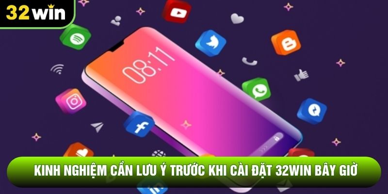 Kinh nghiệm cần lưu ý trước khi cài đặt 32WIN bây giờ