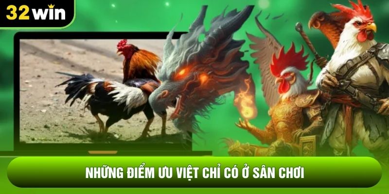 Những điểm ưu việt chỉ có ở sân chơi